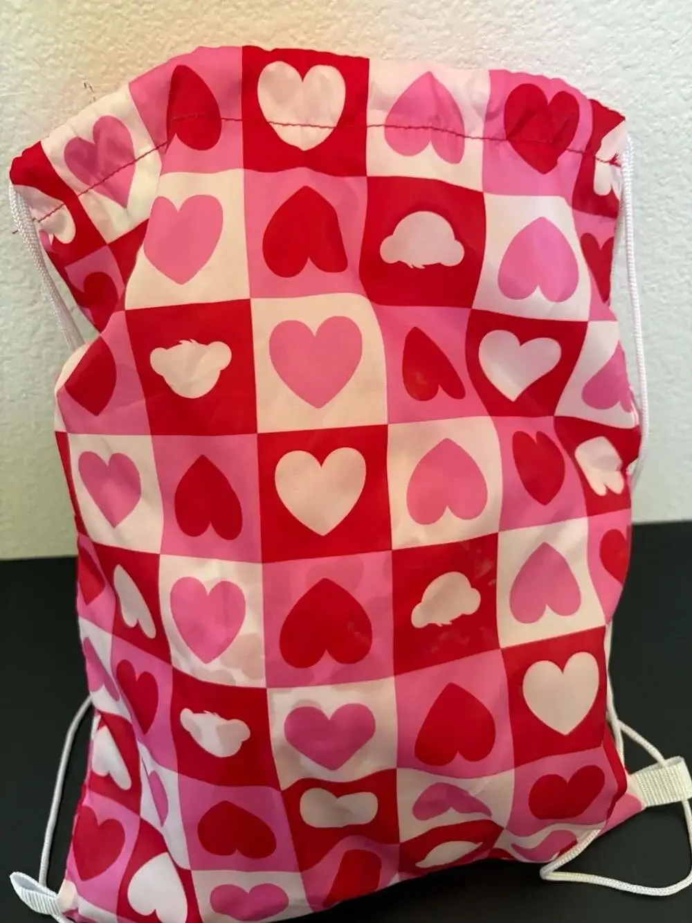 Build-A-Bear Pink Valentine Teddy Bear Hearts Pajamas Kisses Pillow Slippers Bag